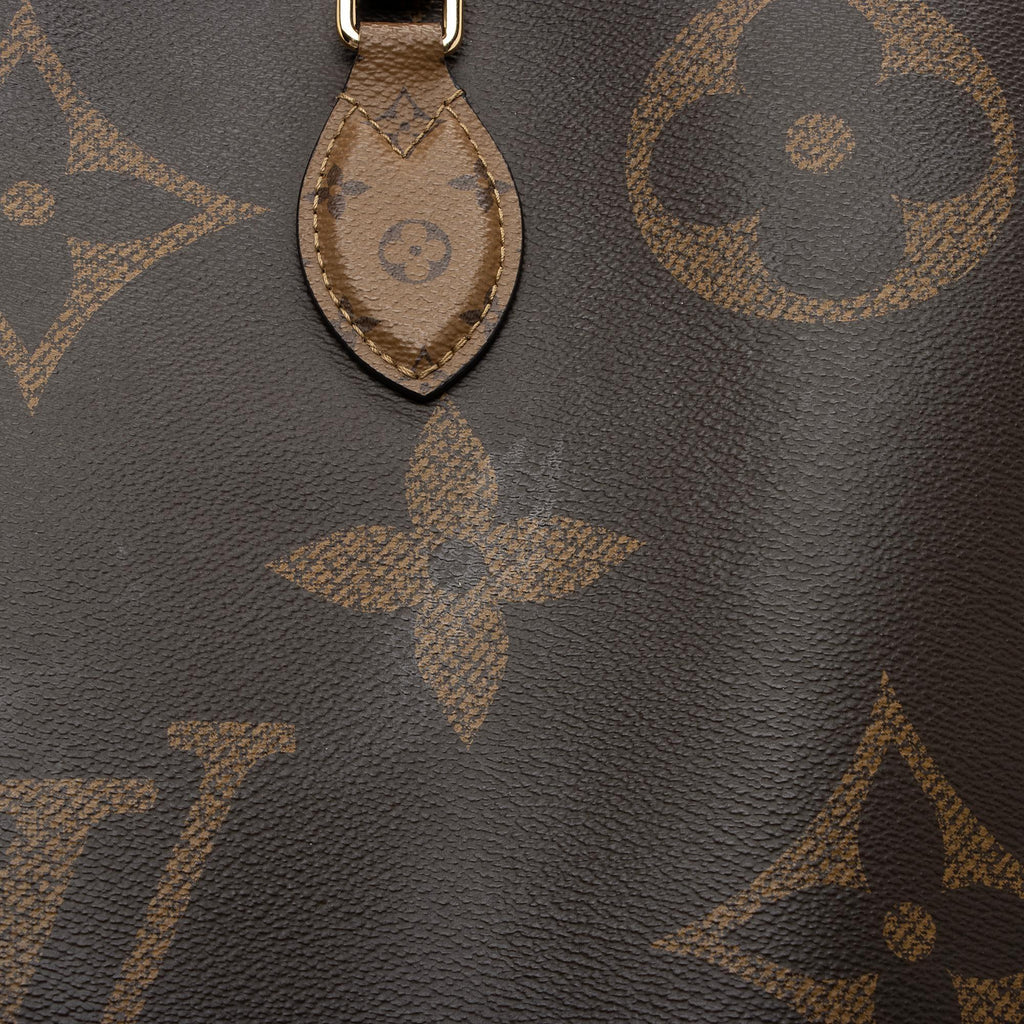 Louis Vuitton Giant Monogram Canvas Onthego GM Tote (SHF-Ci0QvZ)