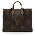 Louis Vuitton Giant Monogram Canvas Onthego GM Tote (SHF-Ci0QvZ)