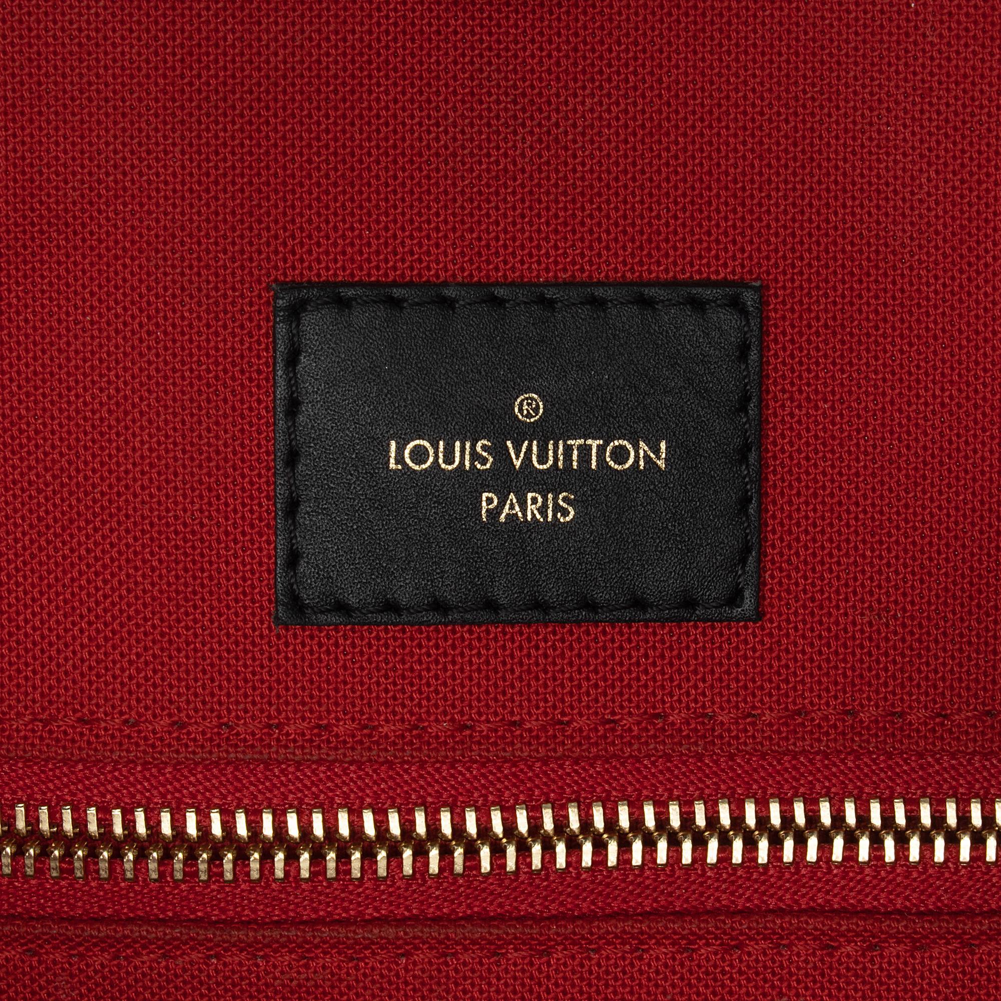 Louis Vuitton Giant Monogram Canvas Onthego GM Tote (SHF-Ci0QvZ)