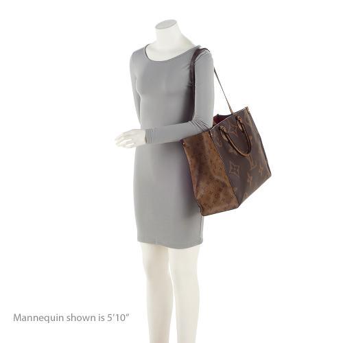 Louis Vuitton Giant Monogram Canvas Onthego GM Tote (SHF-Ci0QvZ)