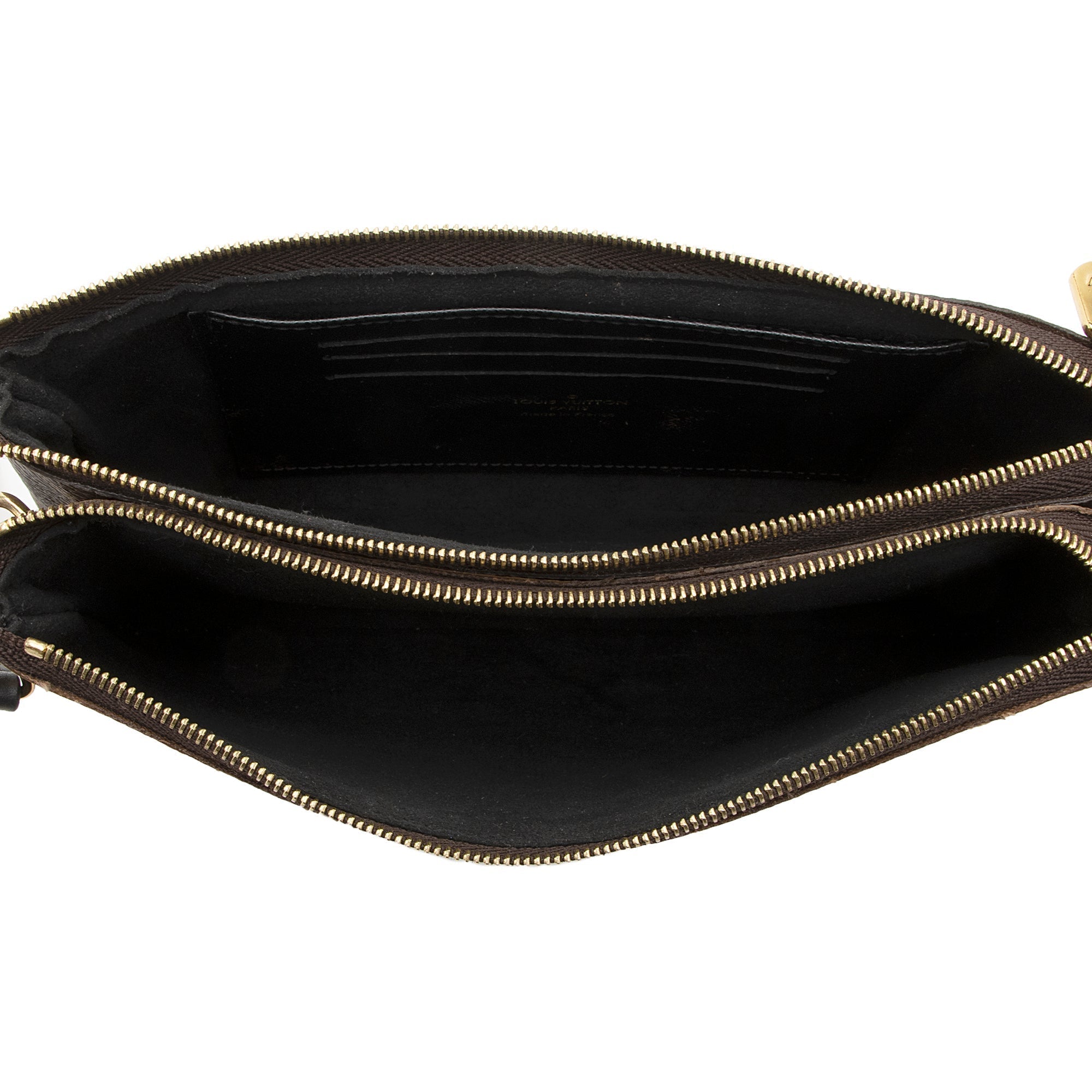 Louis Vuitton Giant Monogram Double Zip Pochette (SHF-22310)