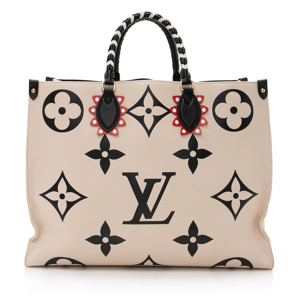 Louis Vuitton Giant Monogram Empreinte Crafty Onthego GM Tote (SHF-22865)