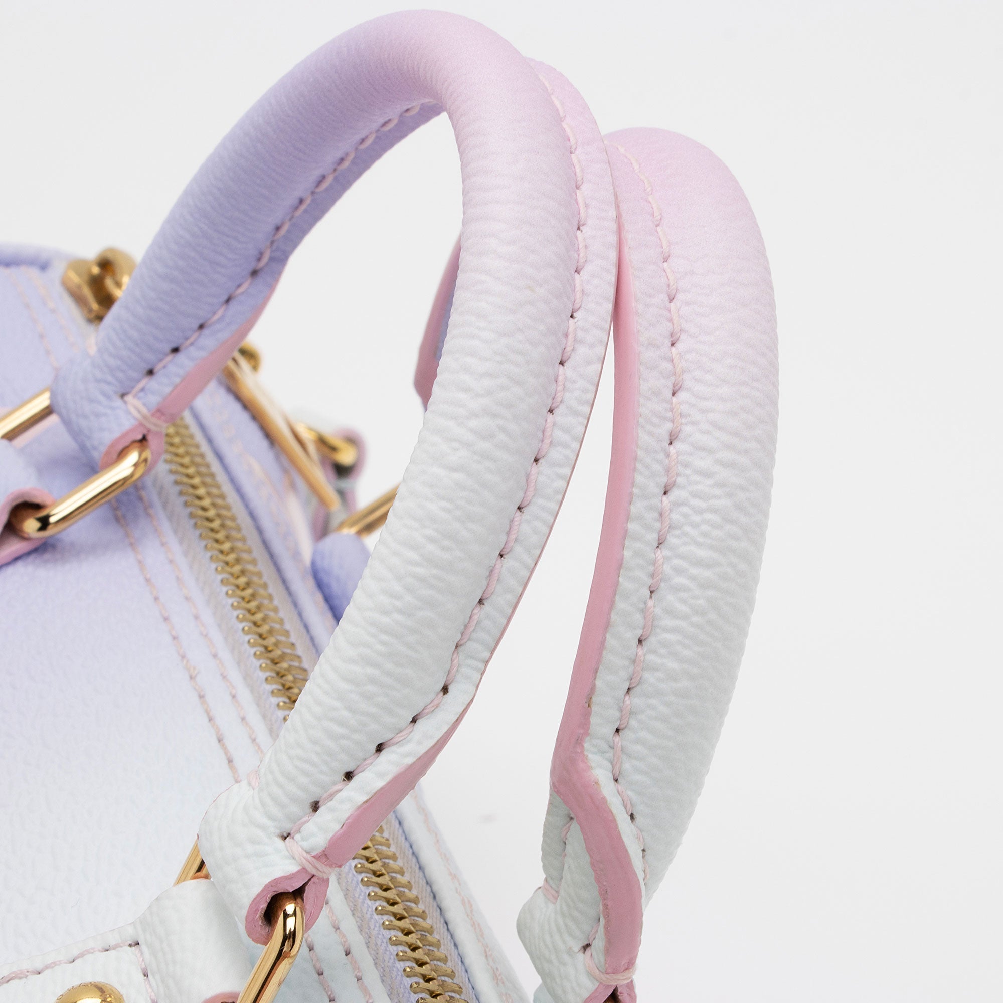 Louis Vuitton Giant Monogram Empreinte Leather Spring In The City Papillon BB Satchel (SHF-V2PmwM)