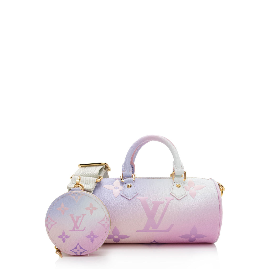 Louis Vuitton Giant Monogram Empreinte Leather Spring In The City Papillon BB Satchel (SHF-V2PmwM)