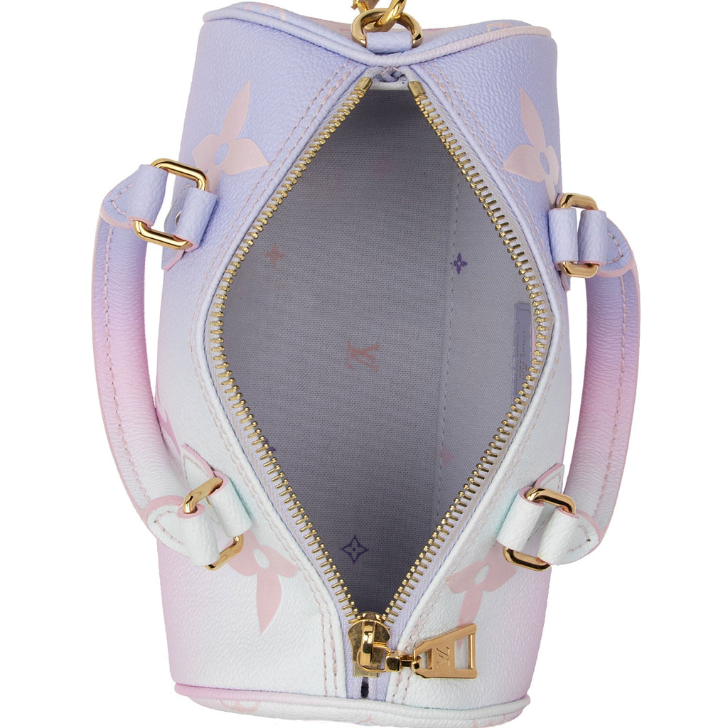 Louis Vuitton Giant Monogram Empreinte Leather Spring In The City Papillon BB Satchel (SHF-V2PmwM)