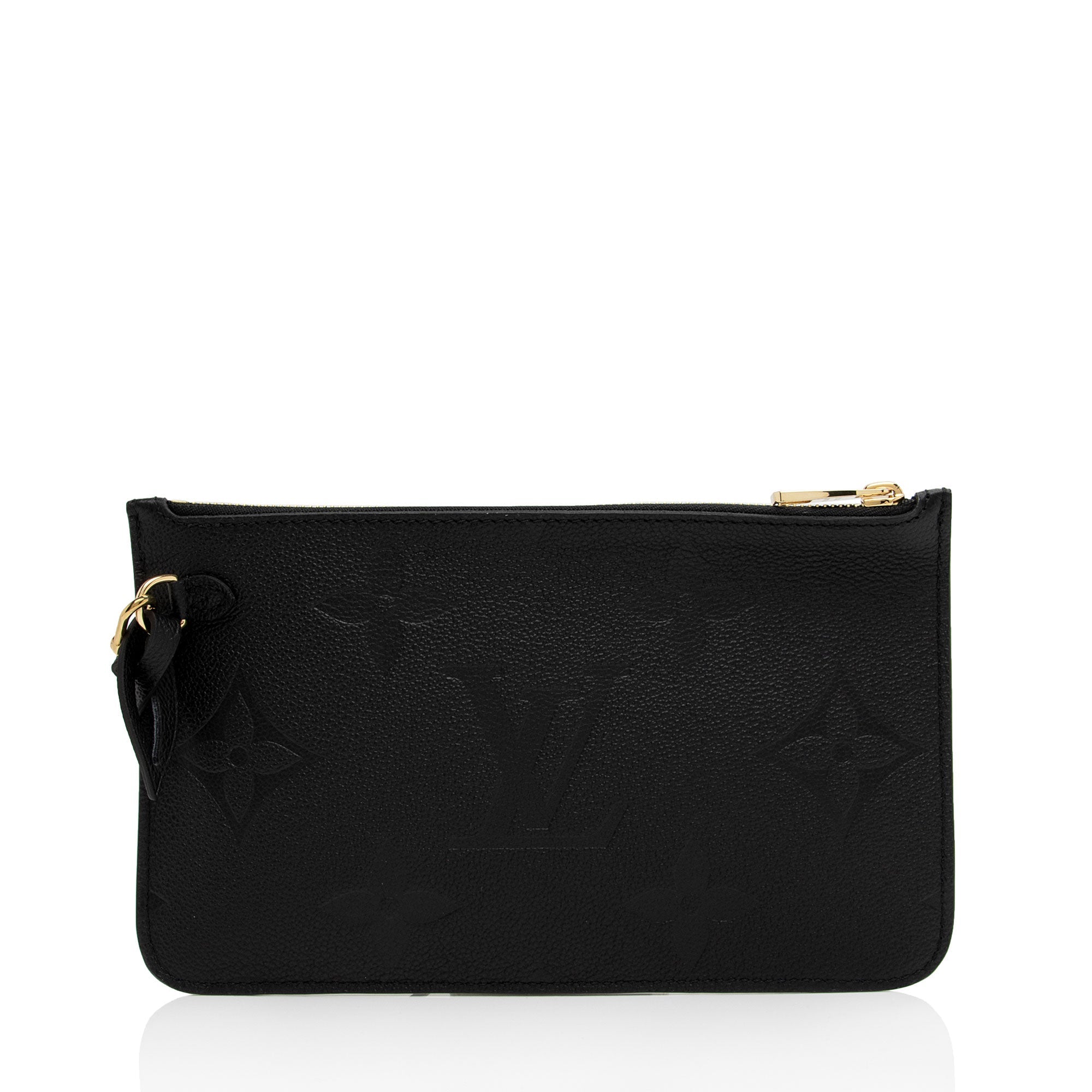 Louis Vuitton Giant Monogram Empreinte Neverfull MM Pochette (SHF-a6BlwB)
