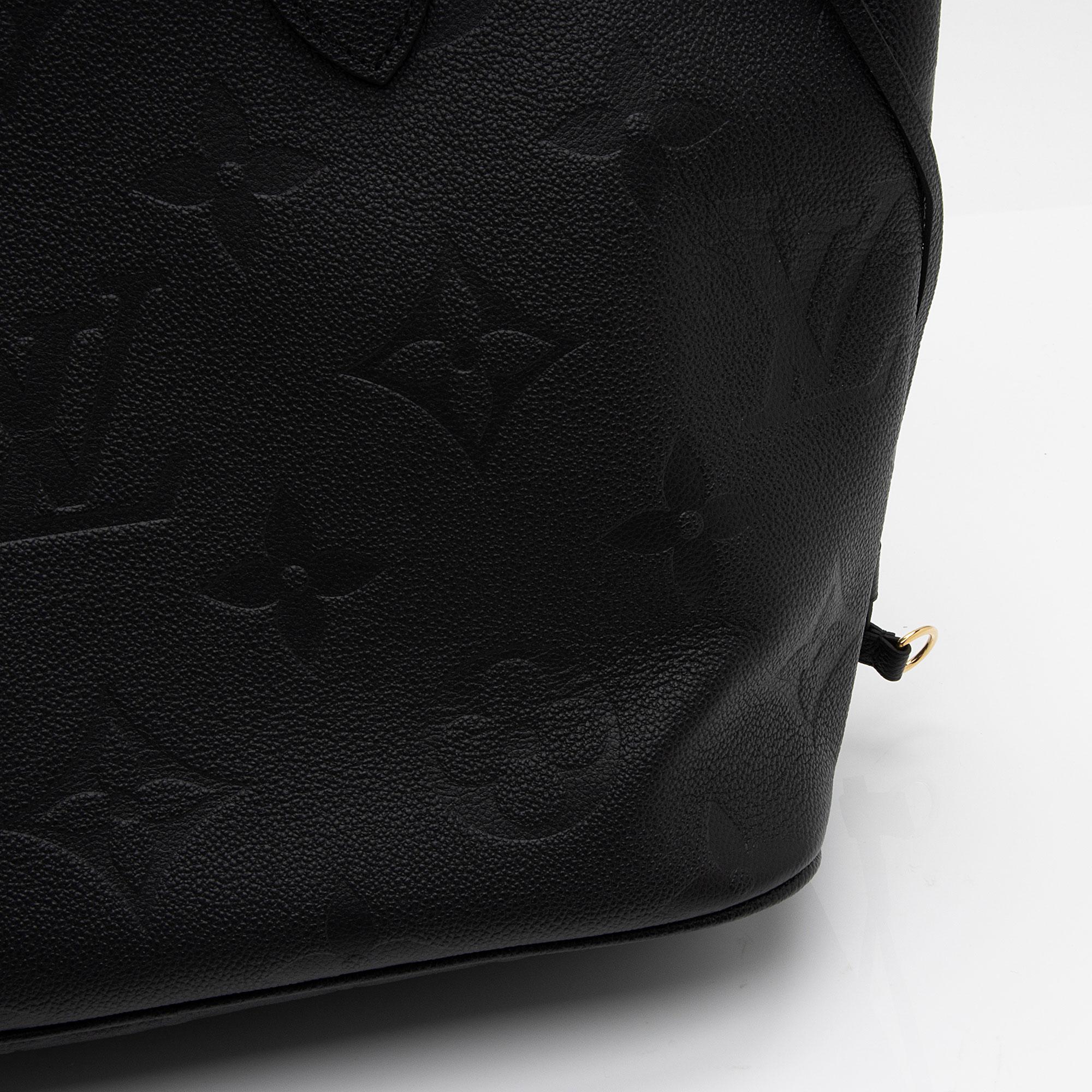 Louis Vuitton Giant Monogram Empreinte Neverfull MM Tote (SHF-UKP8KU)