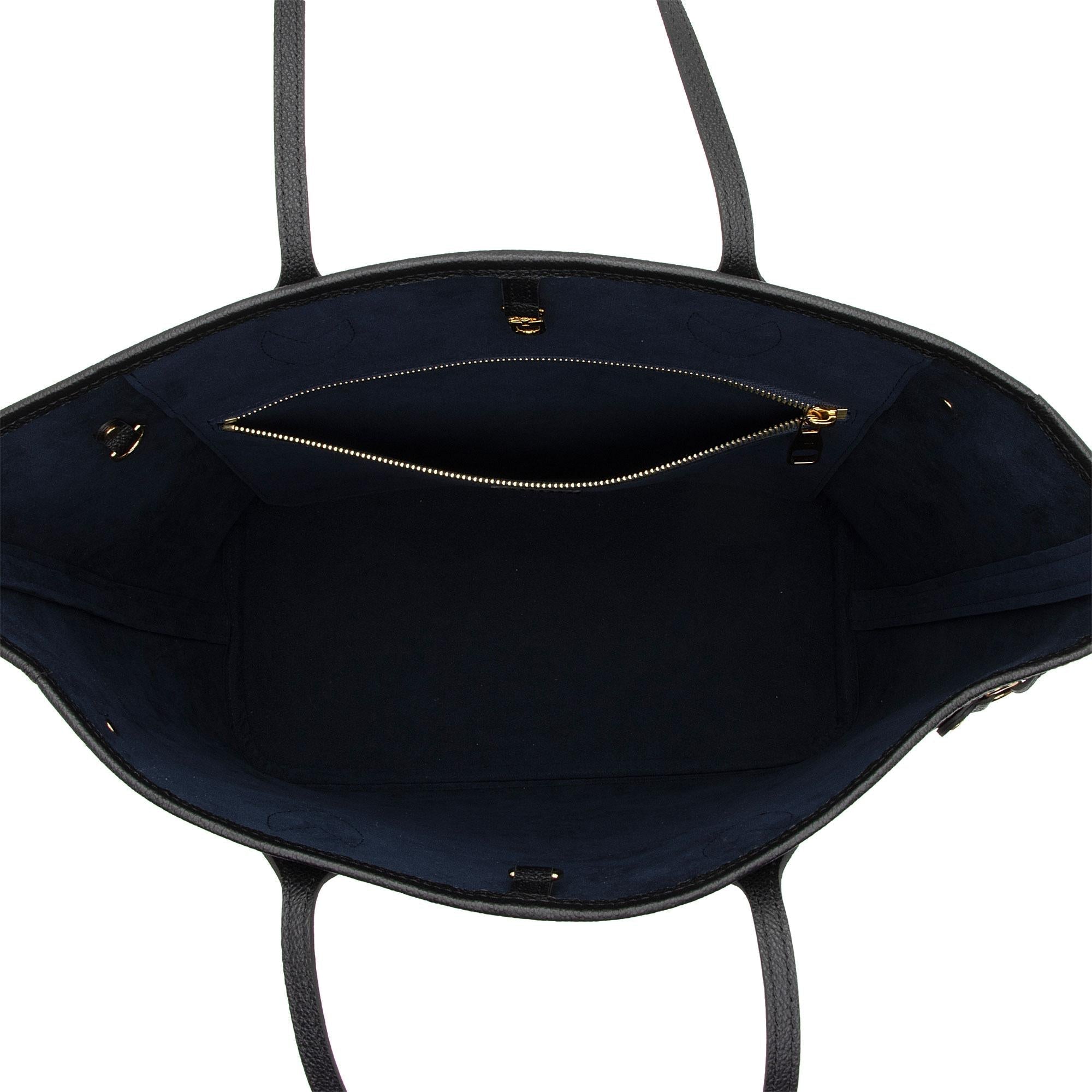 Louis Vuitton Giant Monogram Empreinte Neverfull MM Tote (SHF-UKP8KU)