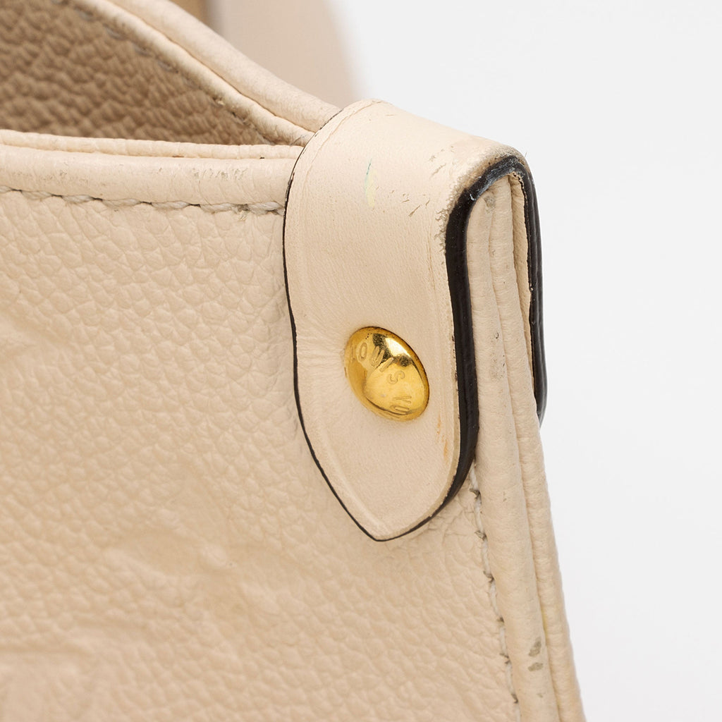 Louis Vuitton Giant Monogram Empreinte Onthego GM Tote (SHF-U4Lsdp)