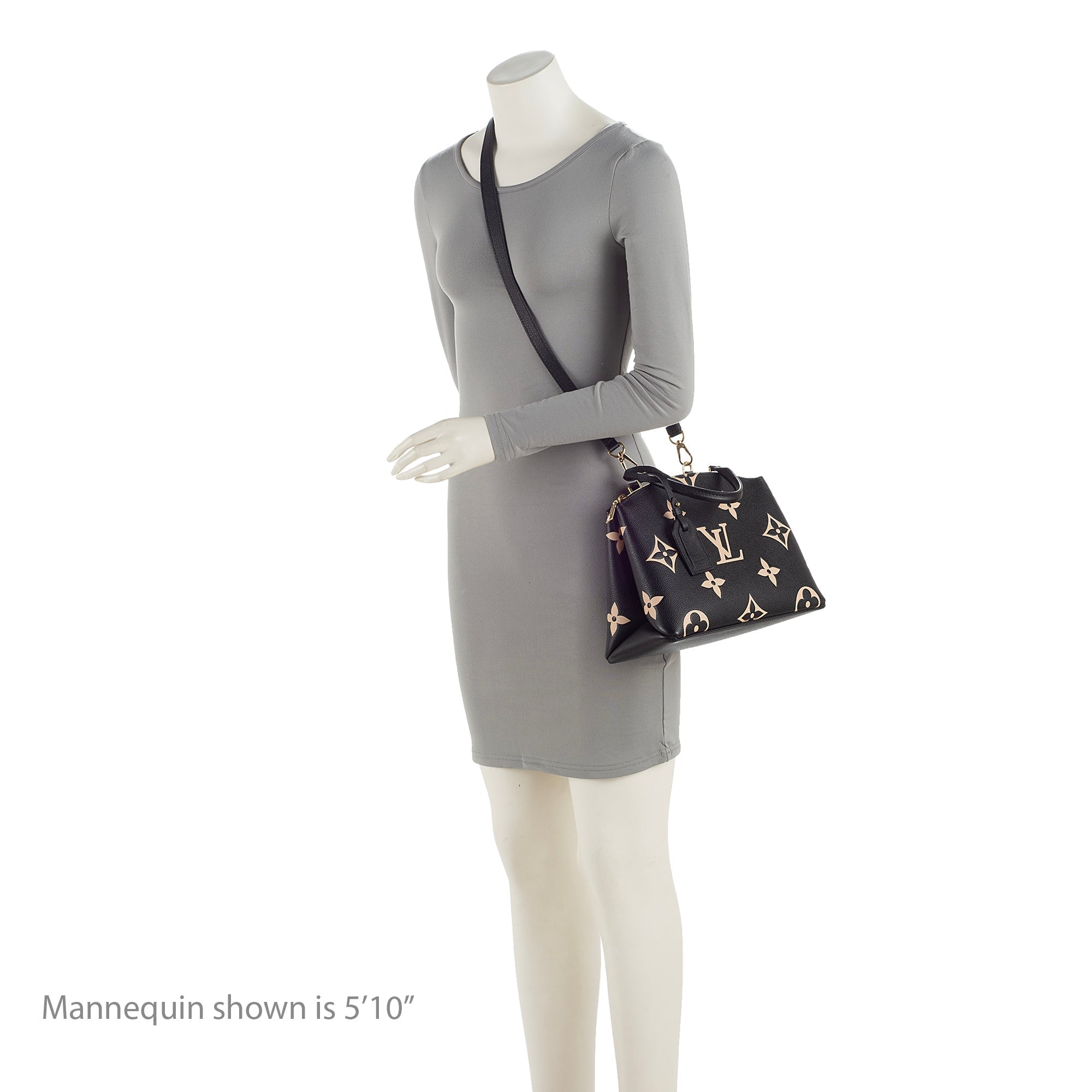 Louis Vuitton Giant Monogram Empreinte Petit Palais Tote (SHF-3fhSK5)