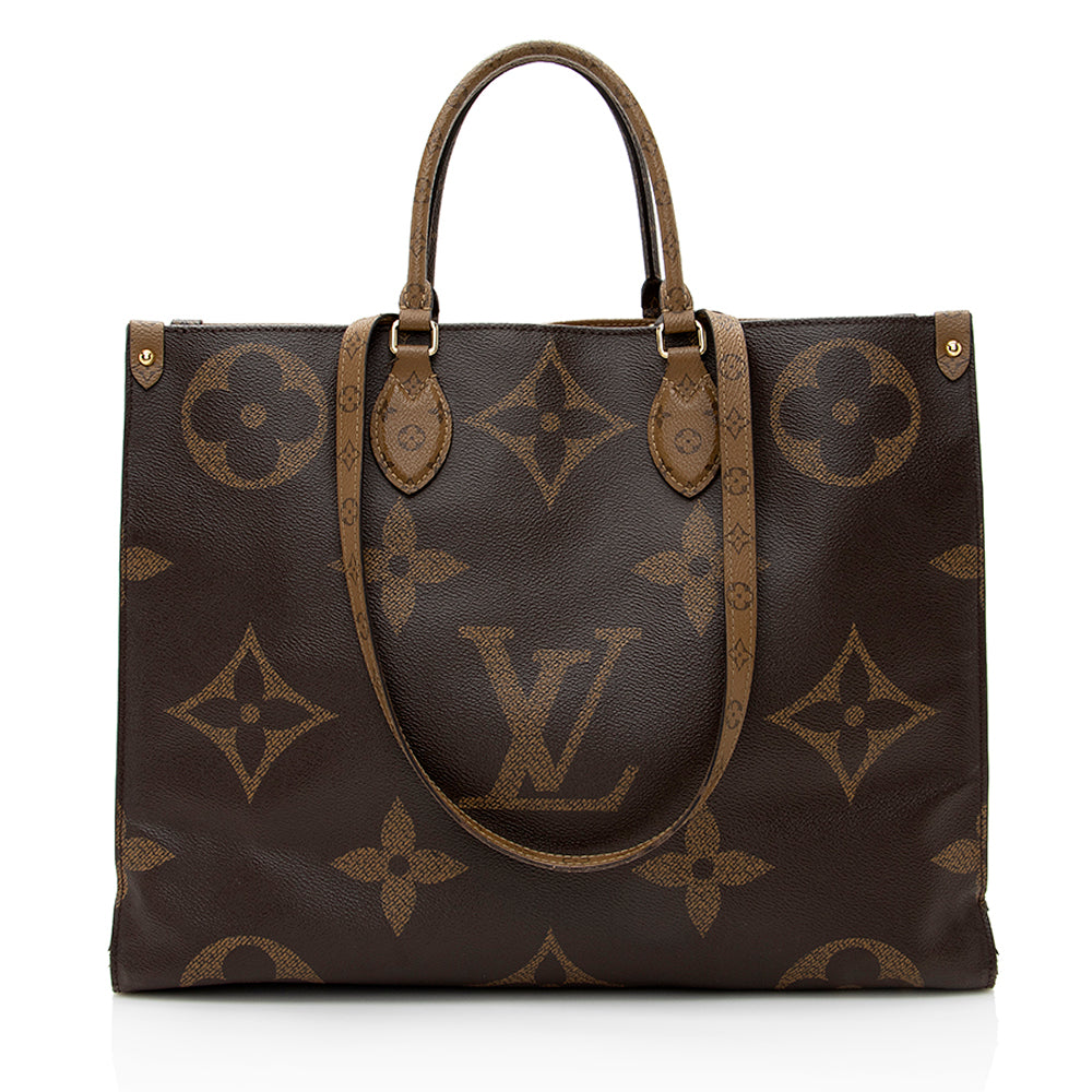 Louis Vuitton Giant Monogram Onthego GM Tote (SHF-20178)