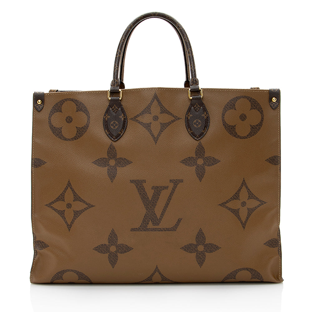 Louis Vuitton Giant Monogram Onthego GM Tote (SHF-20184)