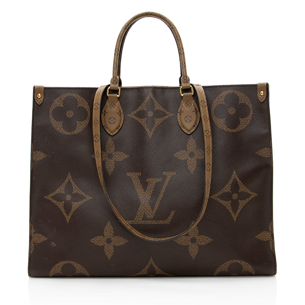 Louis Vuitton Giant Monogram Onthego GM Tote (SHF-20184)