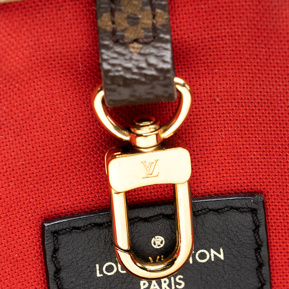 Louis Vuitton Giant Monogram Canvas Onthego GM Tote (SHF-21562)