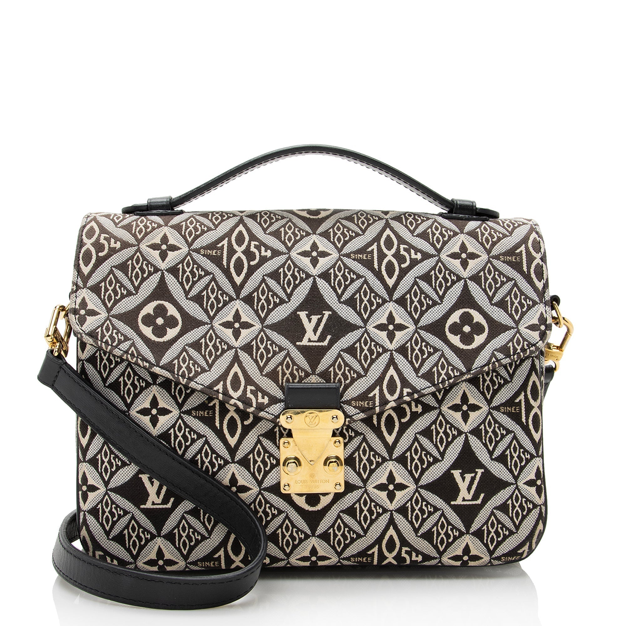Louis Vuitton Jacquard Since 1854 Pochette Metis Shoulder Bag (SHF-22338)