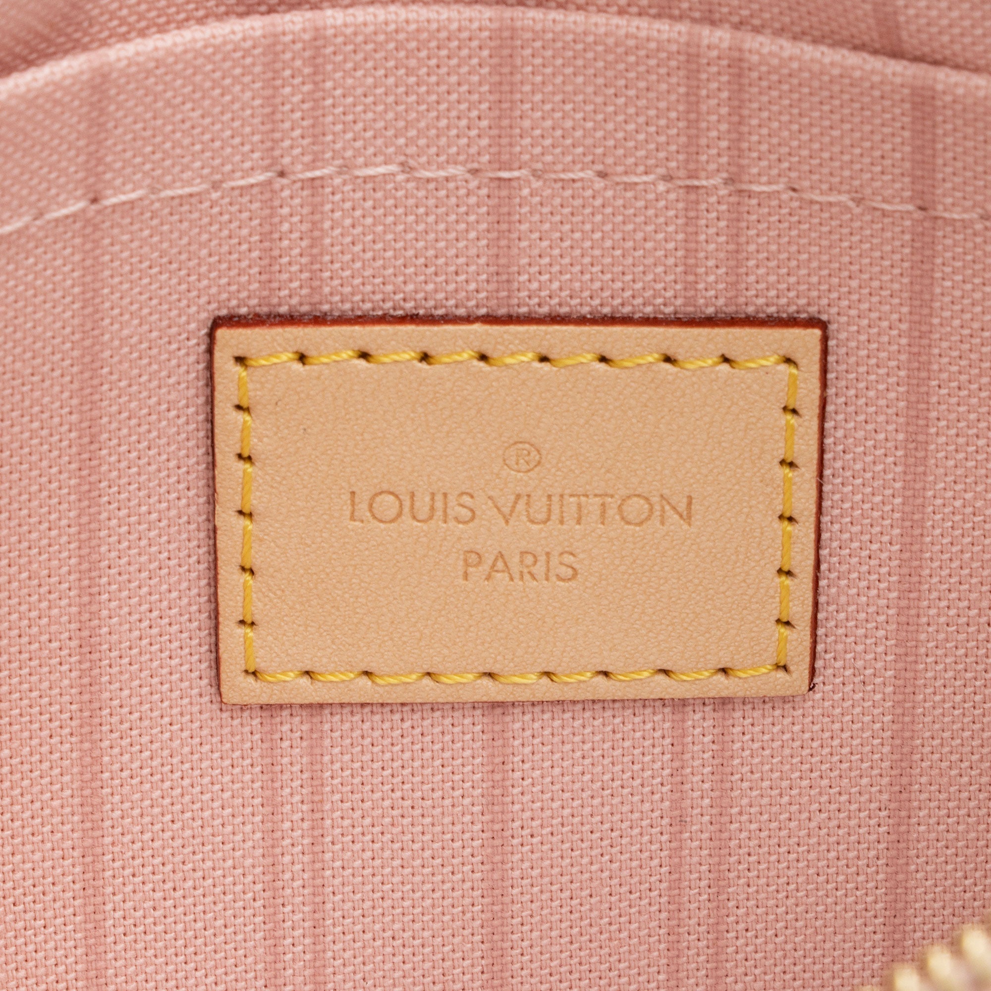 Louis Vuitton Limited Edition Damier Azur Tahitienne Neverfull MM Pochette (SHF-qUgHbq)