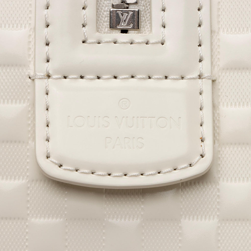 Louis Vuitton Limited Edition Damier Facette Speedy Cube PM Satchel (SHF-kJhdVp)