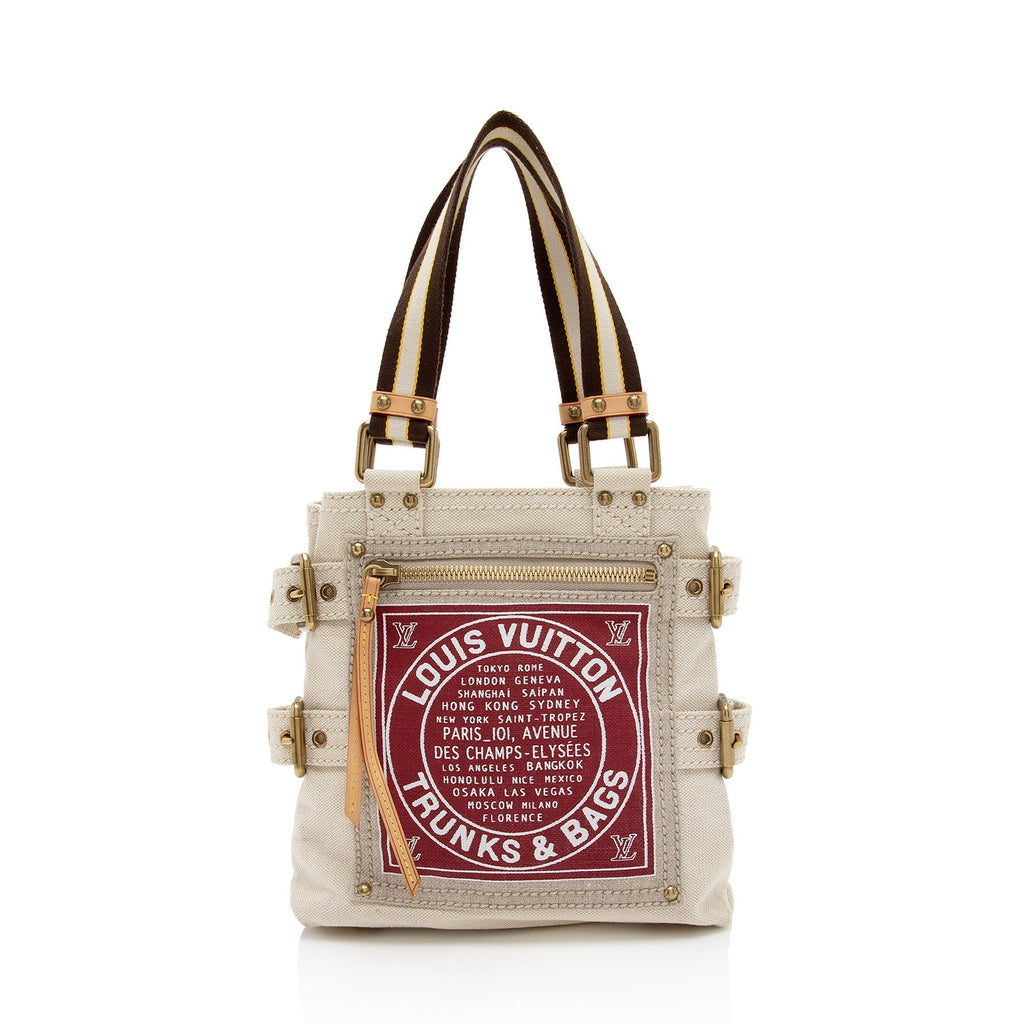 Louis Vuitton Limited Edition Globe Trotter Cabas PM Tote (SHF-gNjlII)