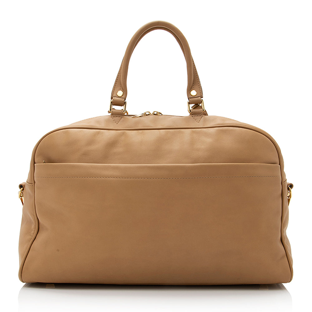 Louis Vuitton Limited Edition Leather Flight Paname Jetlag Weekender (SHF-21367)