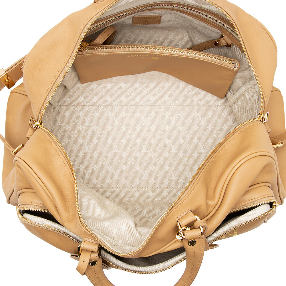 Louis Vuitton Limited Edition Leather Flight Paname Jetlag Weekender (SHF-21367)