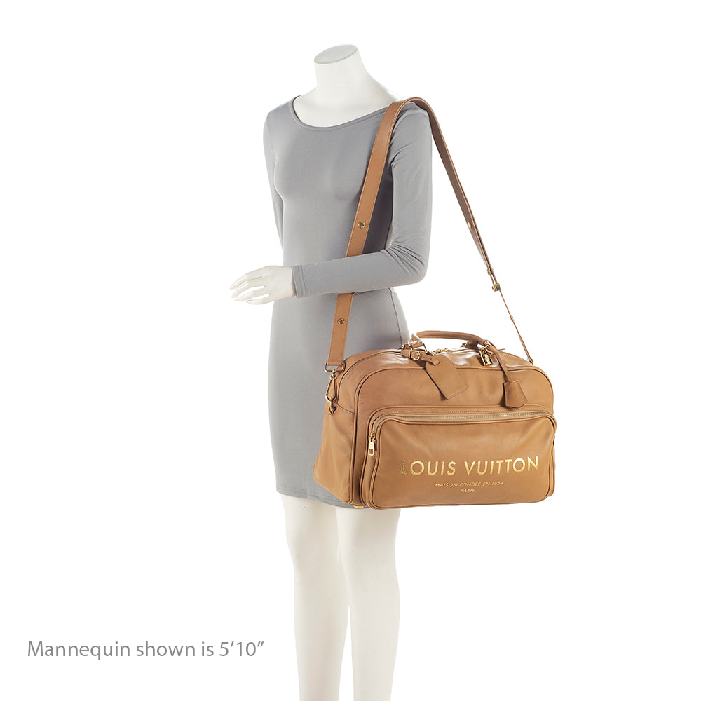 Louis Vuitton Limited Edition Leather Flight Paname Jetlag Weekender (SHF-21367)