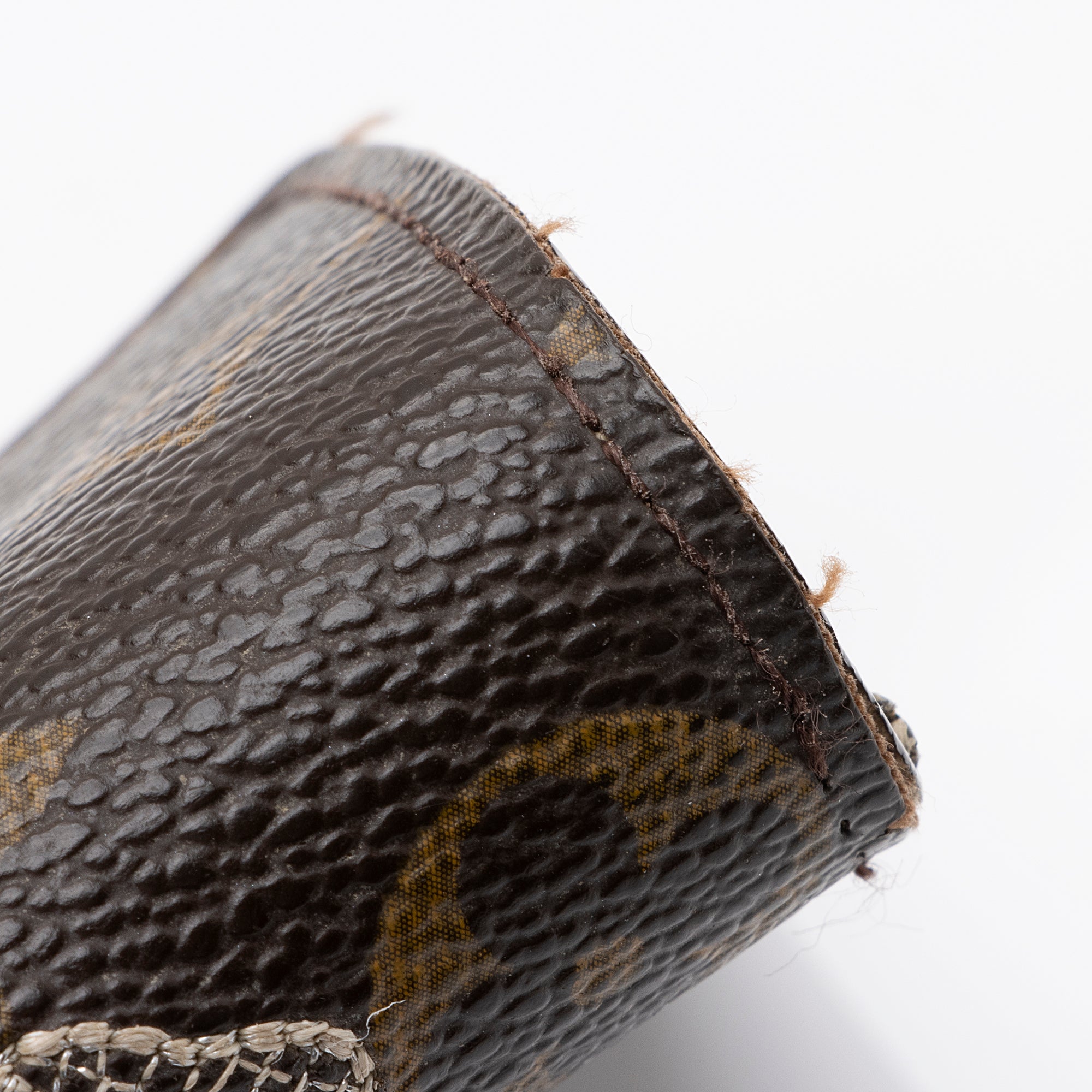 Louis Vuitton Limited Edition Monogram Canvas Dentelle Sarah Wallet (SHF-23597)