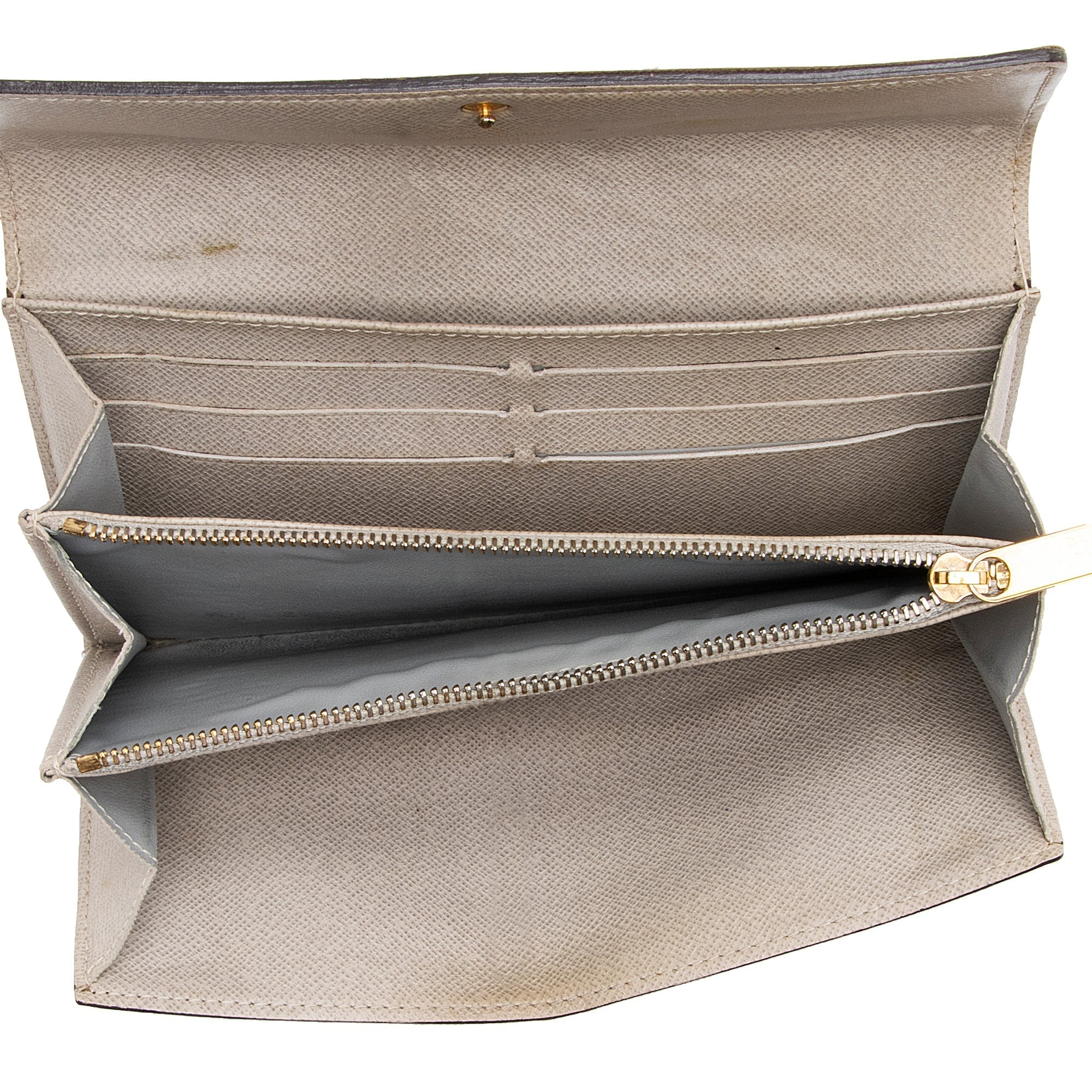 Louis Vuitton Limited Edition Monogram Canvas Dentelle Sarah Wallet (SHF-23597)