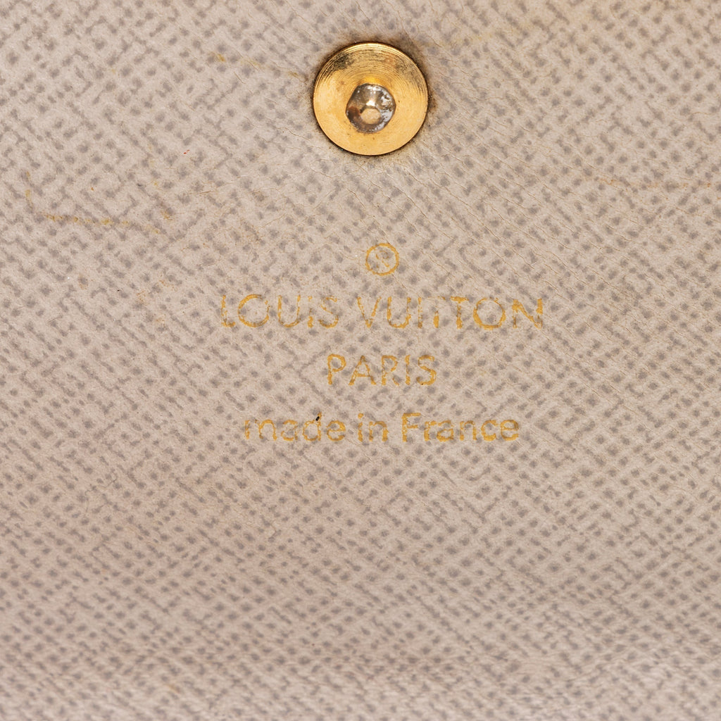 Louis Vuitton Limited Edition Monogram Canvas Dentelle Sarah Wallet (SHF-23597)