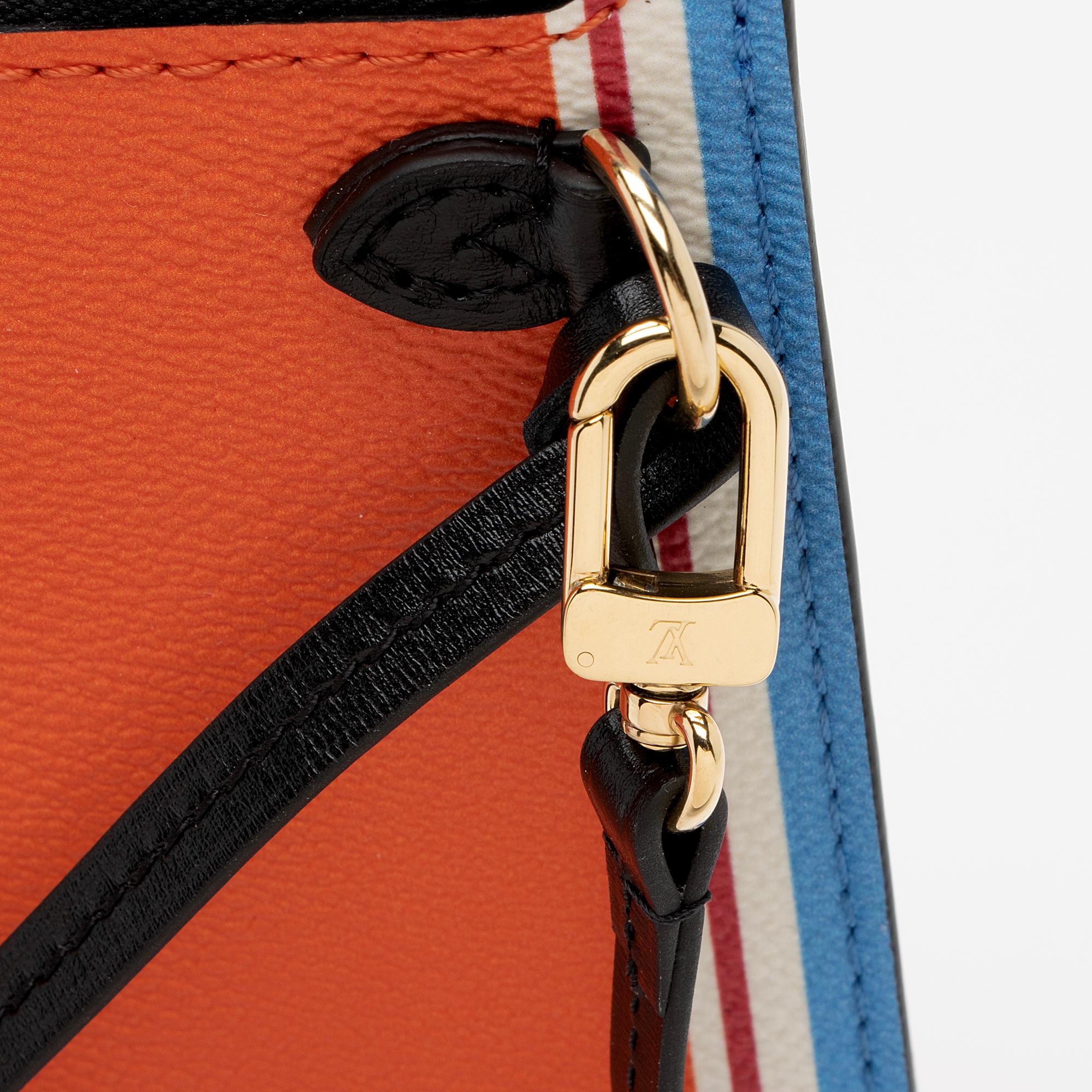 Louis Vuitton Limited Edition Monogram Canvas Game On Neverfull MM Pochette (SHF-99OSOA)
