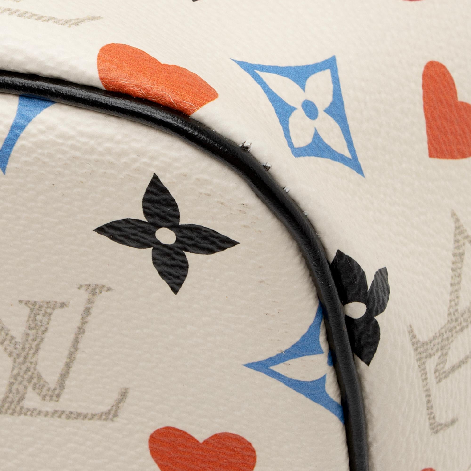 Louis Vuitton Limited Edition Monogram Canvas Game On Neverfull MM Tote (SHF-xFvBzR)
