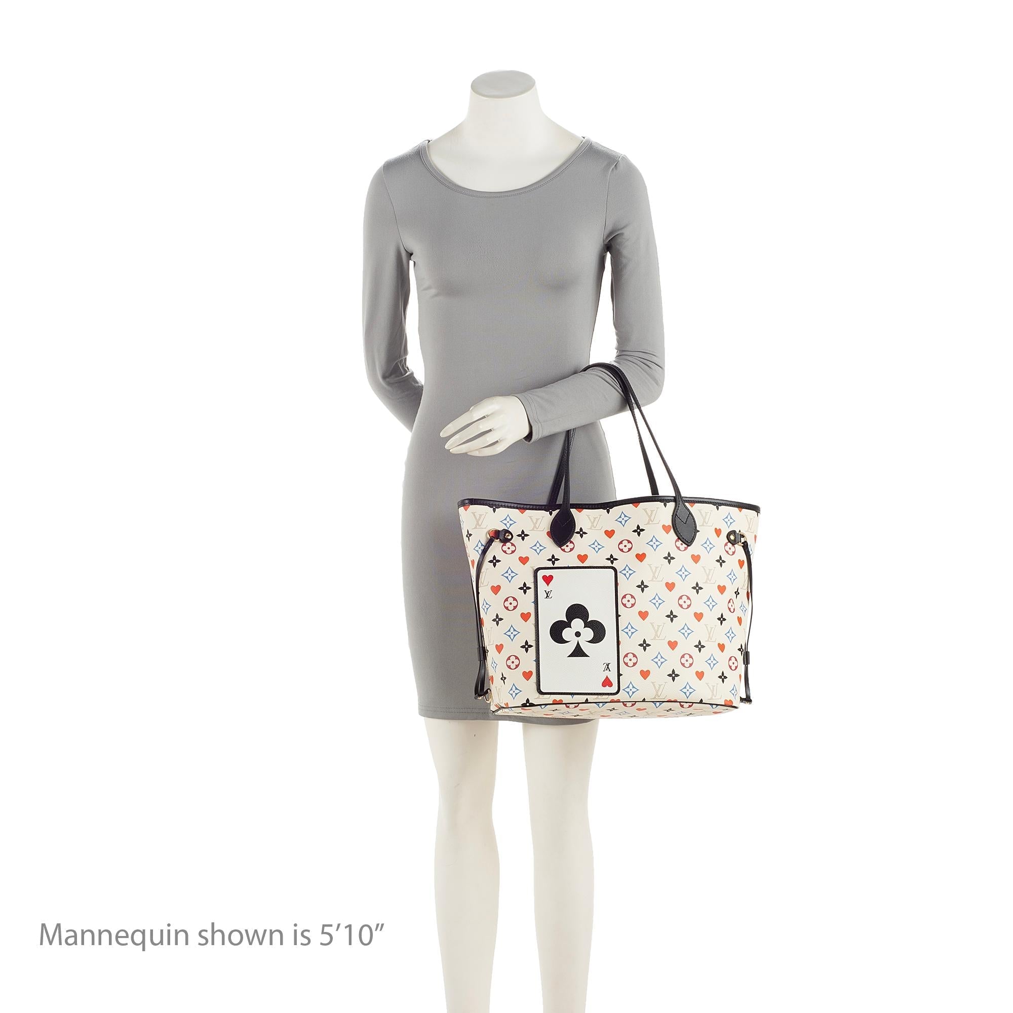 Louis Vuitton Limited Edition Monogram Canvas Game On Neverfull MM Tote (SHF-xFvBzR)