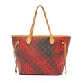 Louis Vuitton Limited Edition Monogram Canvas Kusama Neverfull MM Tote (SHF-23298)