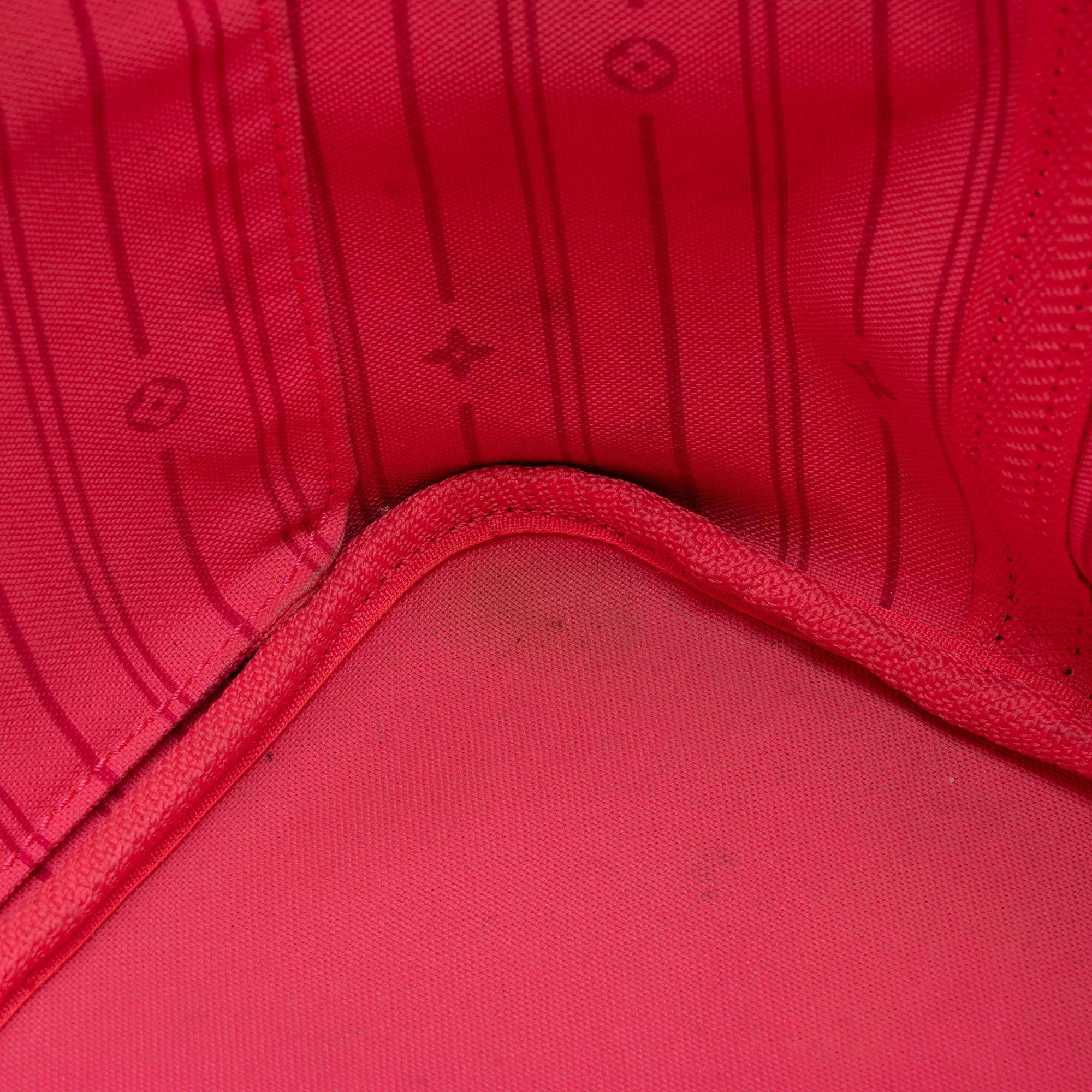 Louis Vuitton Limited Edition Monogram Canvas Roses Neverfull MM Tote (SHF-08P0EY)