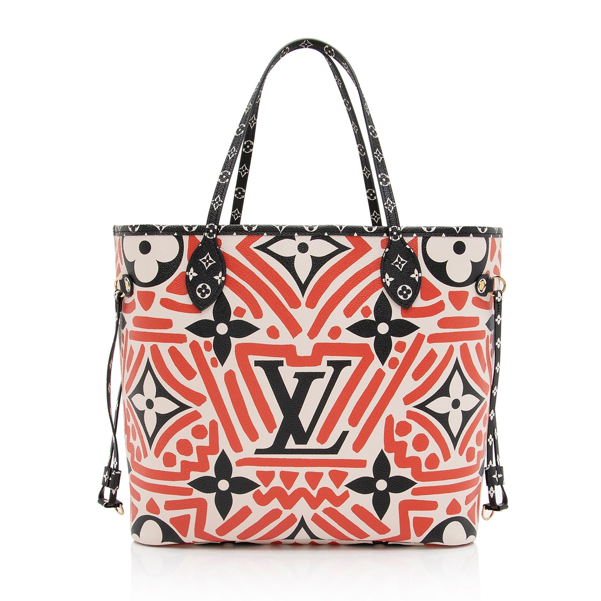 Louis Vuitton Limited Edition Monogram Crafty Neverfull MM Tote (SHF-8aLkDl)