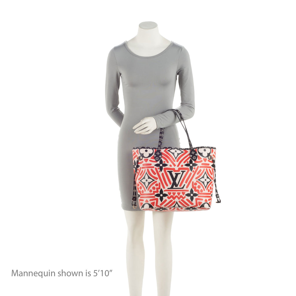 Louis Vuitton Limited Edition Monogram Crafty Neverfull MM Tote (SHF-8aLkDl)