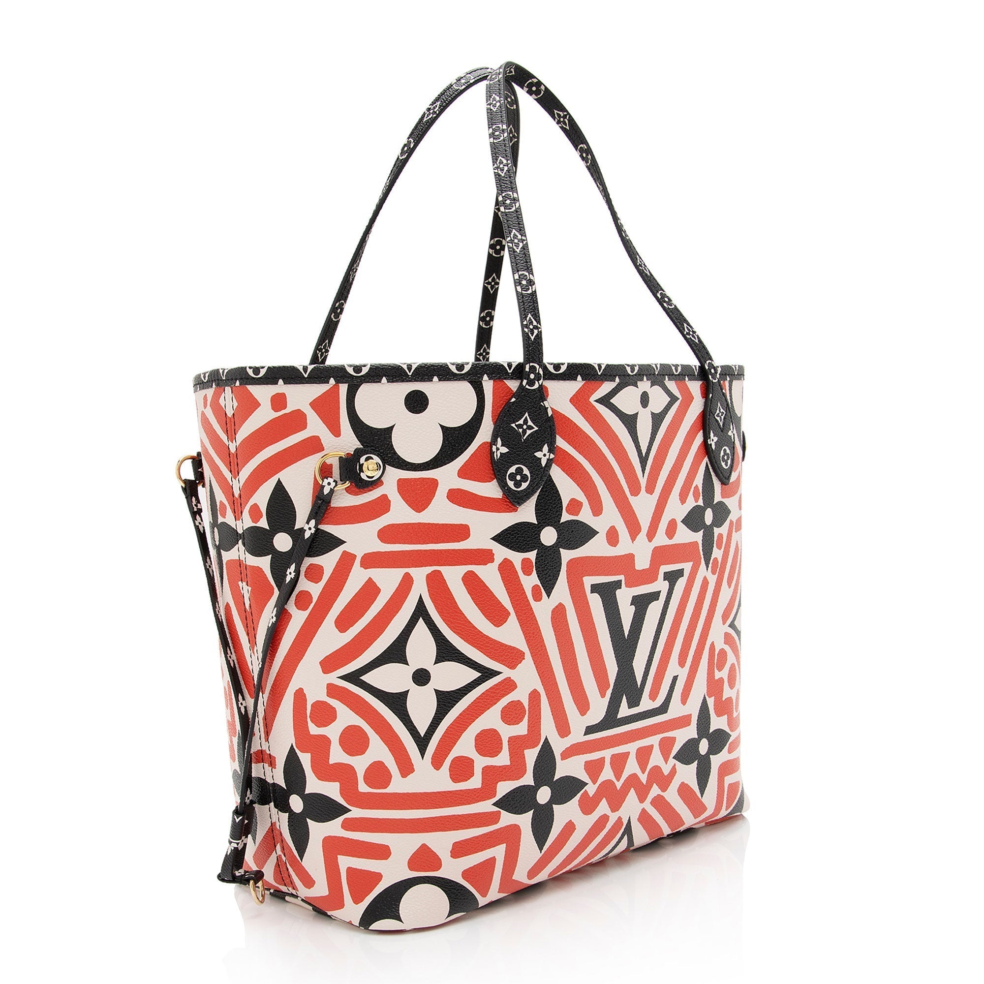 Louis Vuitton Limited Edition Monogram Crafty Neverfull MM Tote (SHF-8aLkDl)