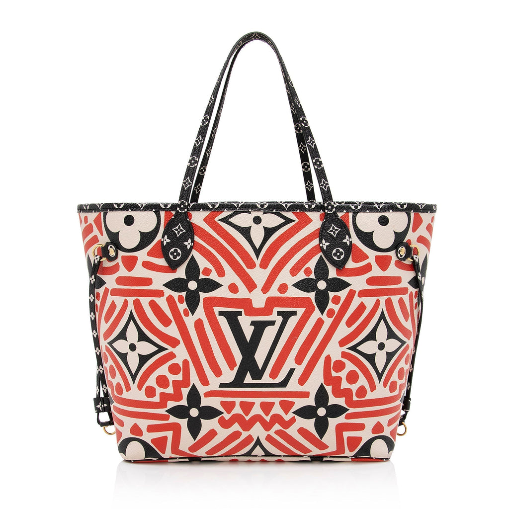 Louis Vuitton Limited Edition Monogram Crafty Neverfull MM Tote (SHF-x7Ipzi)