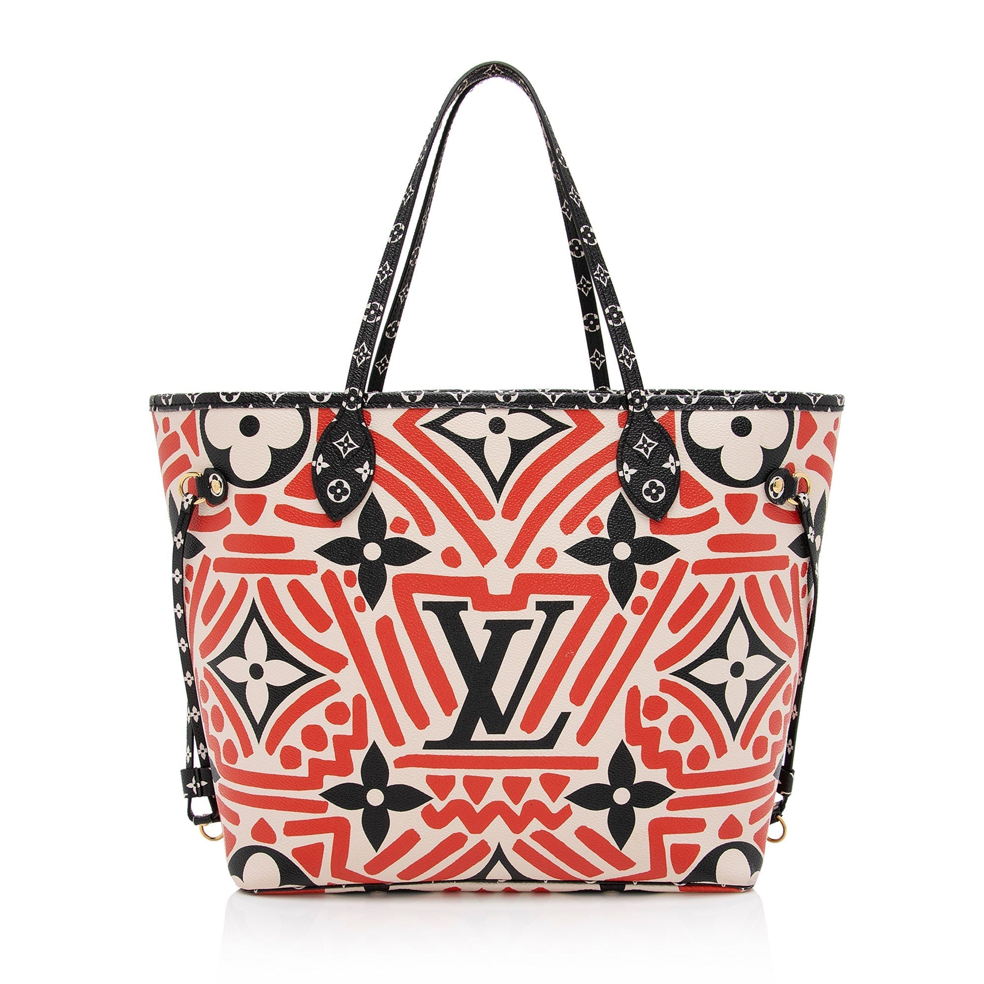 Louis Vuitton Limited Edition Monogram Crafty Neverfull MM Tote (SHF-x7Ipzi)