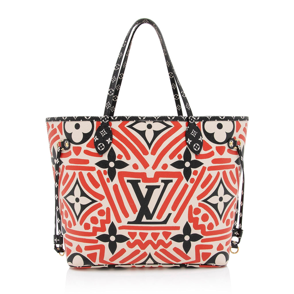 Louis Vuitton Limited Edition Monogram Crafty Neverfull MM Tote (SHF-x7Ipzi)