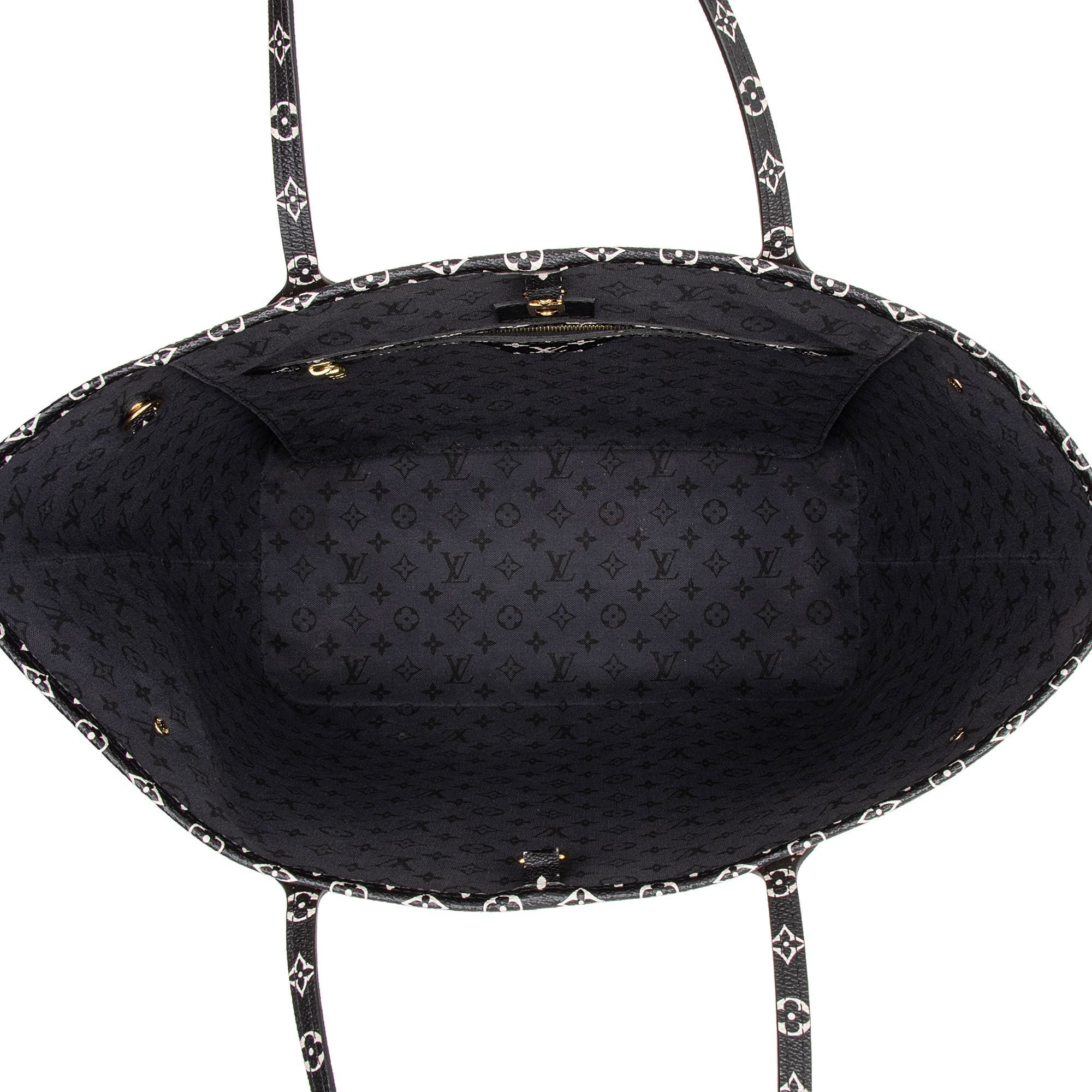 Louis Vuitton Limited Edition Monogram Crafty Neverfull MM Tote (SHF-x7Ipzi)