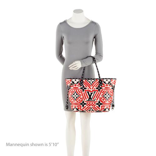 Louis Vuitton Limited Edition Monogram Crafty Neverfull MM Tote (SHF-x7Ipzi)