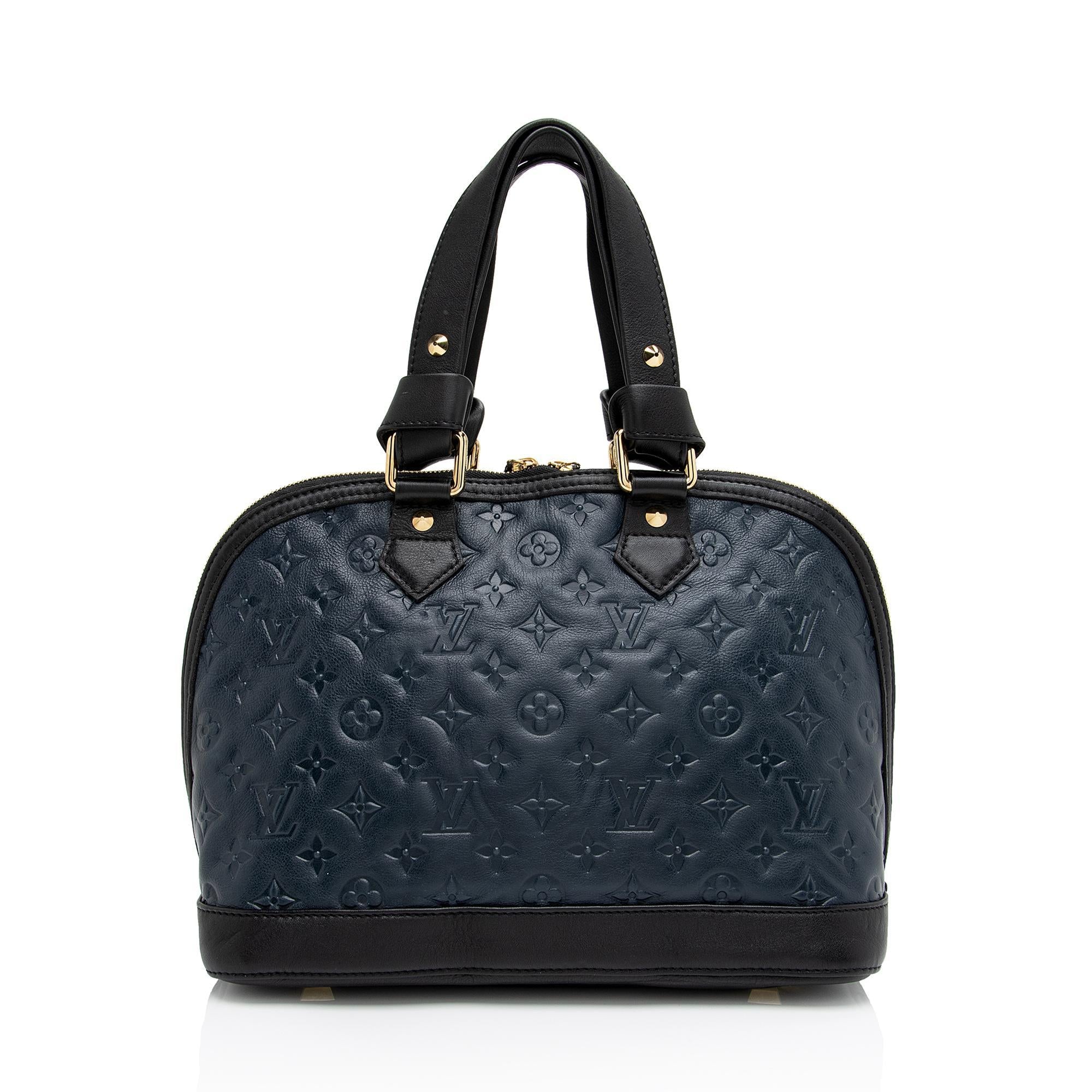 Louis Vuitton Limited Edition Monogram Double Jeu Neo Alma Satchel (SHF-EsnsFX)