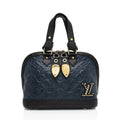 Louis Vuitton Limited Edition Monogram Double Jeu Neo Alma Satchel (SHF-EsnsFX)