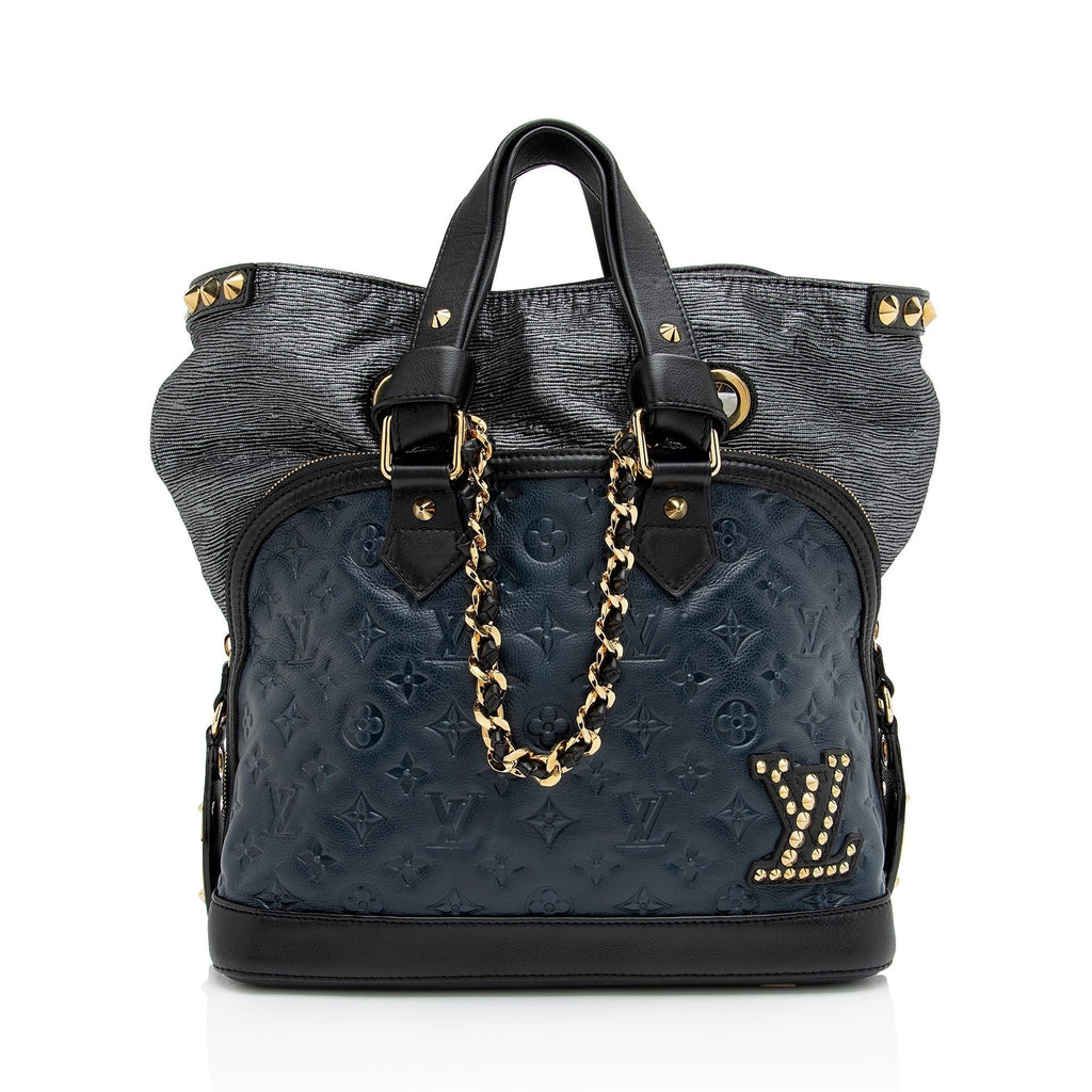 Louis Vuitton Limited Edition Monogram Double Jeu Neo Alma Satchel (SHF-EsnsFX)