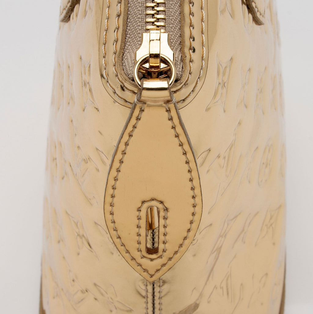 Louis Vuitton Limited Edition Monogram Miroir Lockit Satchel (SHF-FN2dfK)