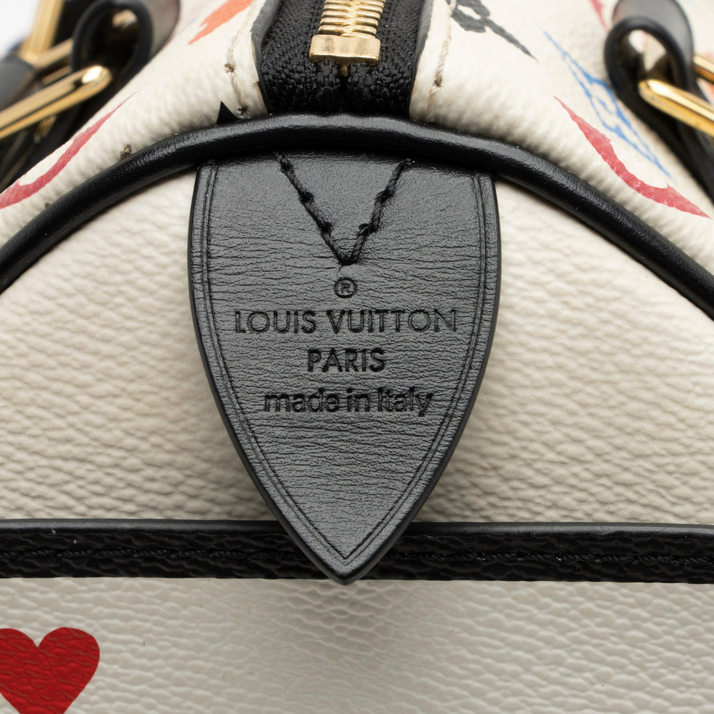 Louis Vuitton Limited Edition Monogram Multicolore Game On Speedy Bandouliere 25 Satchel (SHF-23761)