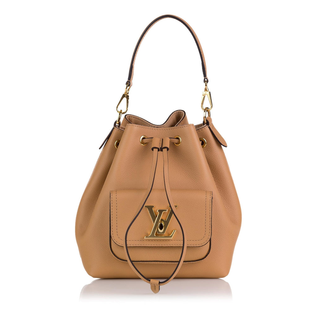 Louis Vuitton Lockme Bucket MM (SHG-aHcs25)