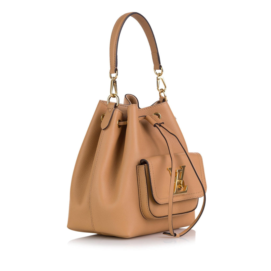 Louis Vuitton Lockme Bucket MM (SHG-aHcs25)