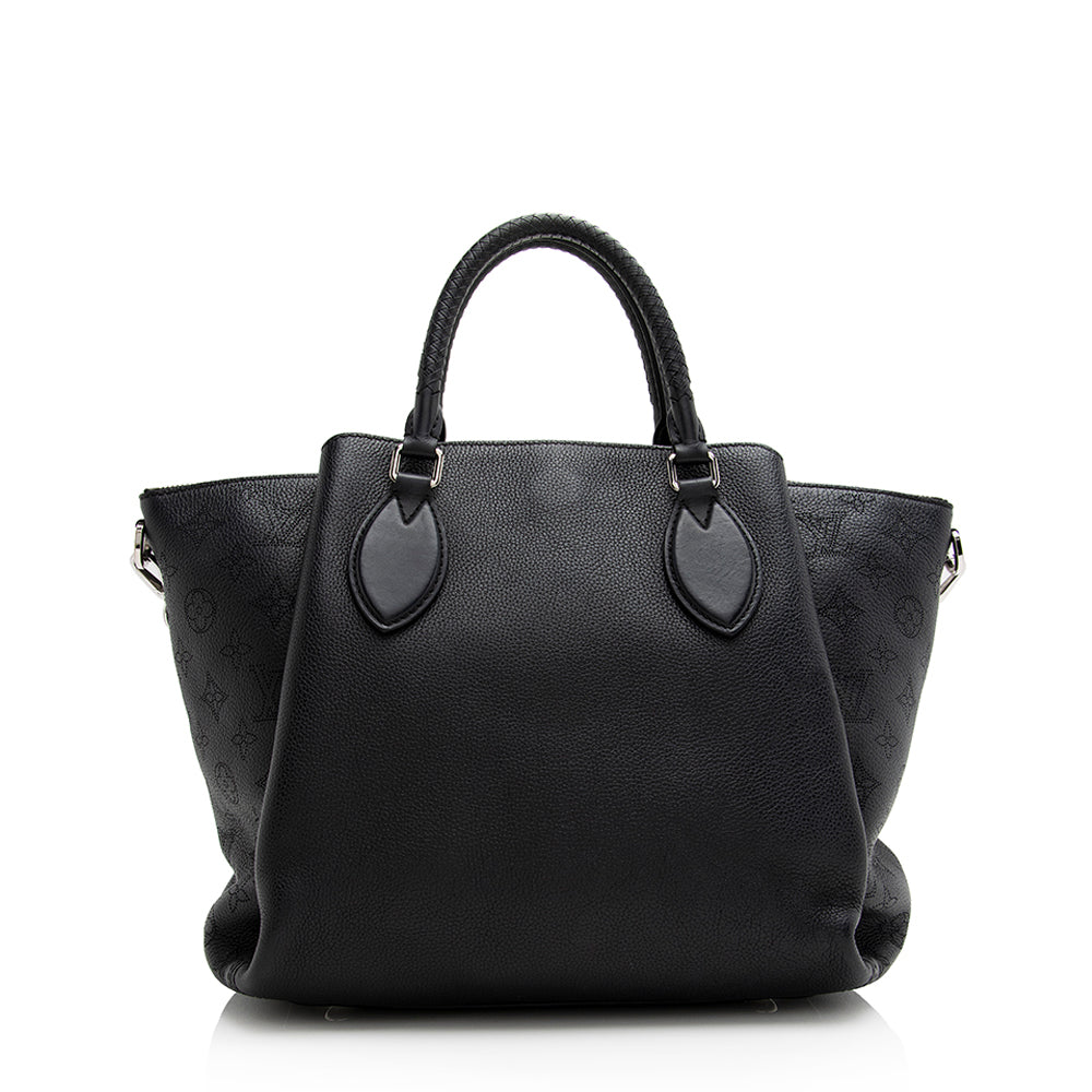 Louis Vuitton Mahina Leather Haumea Satchel (SHF-21619)