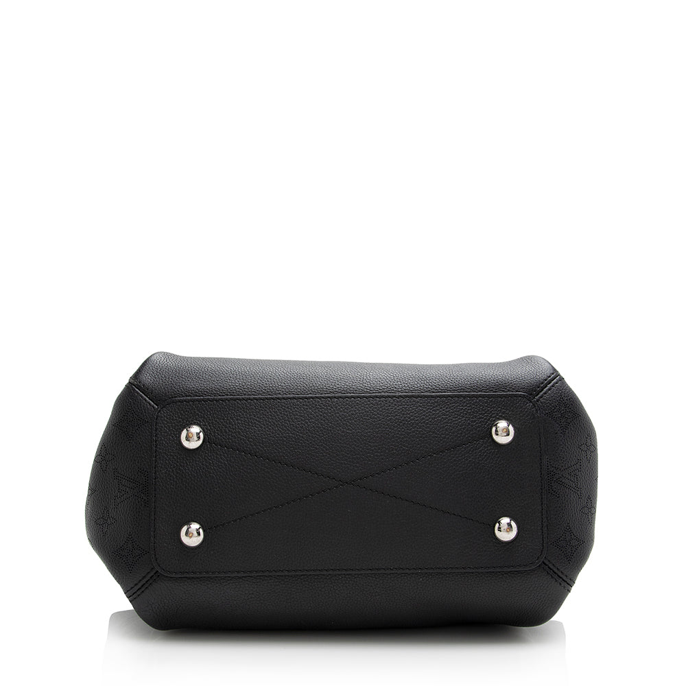 Louis Vuitton Mahina Leather Haumea Satchel (SHF-21619)